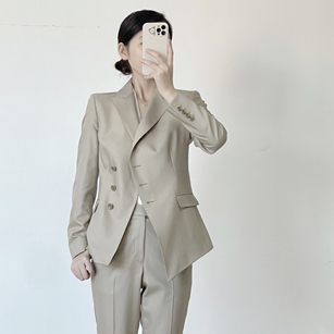 达人-小椰摇摇欲坠同款定制西服